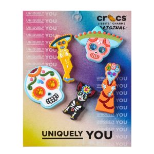 Dia de Muertos Catrina Oversized 5 Pack Jibbitz