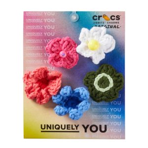 Crochet Floral Mix 5 Pack Jibbitz
