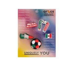 Mexican Soccer Fan 5 Pack Jibbitz