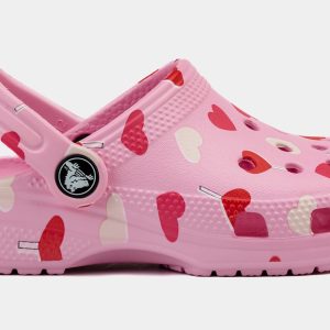 V Day Classic Clog Preschool/Grade School Sandals (Pink/Red)