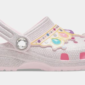 IAM Princess Classic Clog Infant Toddler Sandals (Pink Milk/Multicolor)