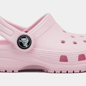 Classic Clog Infant Toddler Sandals (Pink Milk/Pink)