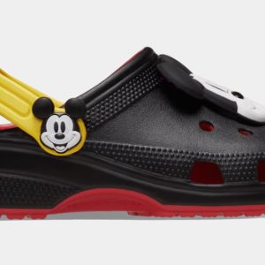 Disney Mickey Mouse And Friends Classic Clog Infant Toddler Lifestyle Sandals (Black/Red)