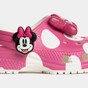 Disney Minnie Mouse And Friends Classics Clog Infant/Toddler Lifestyle Sandals (Pink/White)
