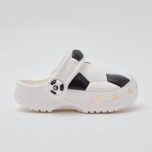 Crocs I Am Soccerball Clog Toddler White Black