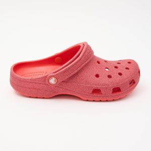 Crocs Classic Glitter Clog Cherry Red