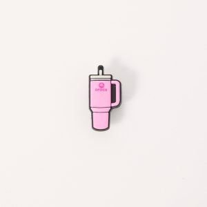 Crocs Crocs Pink Water Bottle Jibbitz Multi