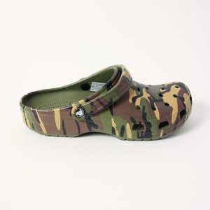 Crocs Classic Graphic Clog Army Green Camo