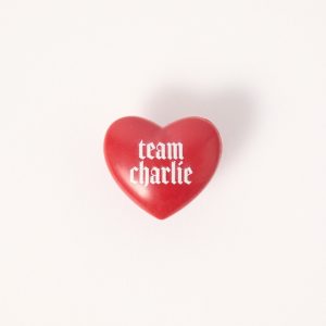 Crocs Twilight Team Charlie Jibbitz Red