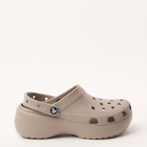 Crocs Classic Platform Taupe