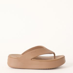 Crocs Getaway Platform Flip Milk Chocolate