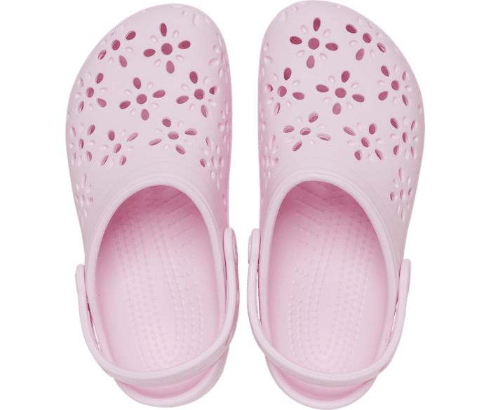 CROCS- KIDS FLORAL CUT-OUT CLOG - Image 4