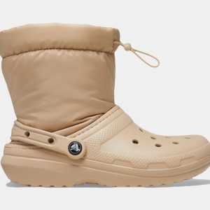 Classic Lined Neo Puff Boot Mens Sandals (Beige)