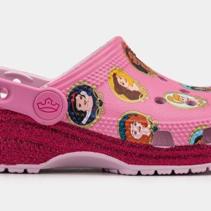 Disney Princess Classic Clog Preschool/Grade School Sandals (Soft Pink)