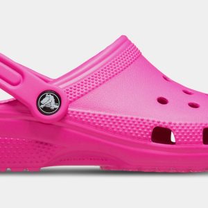 Classic Clog Pink Crush Infant Toddler Sandals (Pink Crush)