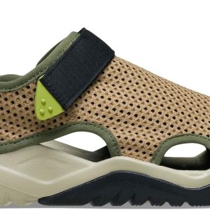 CROCS - Swiftwater DECK SANDAL Men Sepia