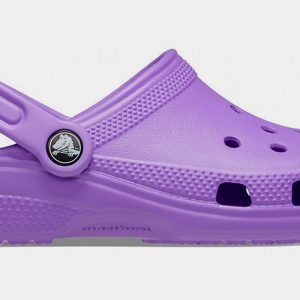 Classic Clog Infant Toddler Sandals (Purple)