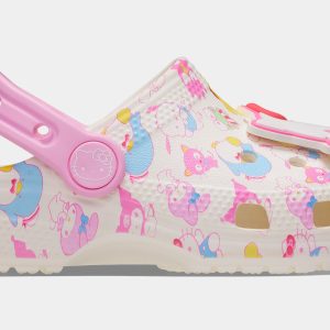 Hello Kitty And Friends Pastel Classic Clog Infant Toddler Sandals (Pink/Multicolor)