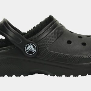 Classic Lined Clog Preschool/Grade School Sandals (Black)