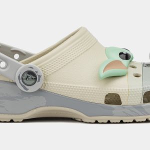 Star Wars Grogu Classic Clog Mens Sandals (Beige/Green)