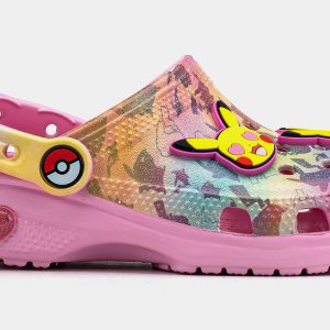 Pikachu Classic Clog Preschool/Grade School Sandals (Pink/Yellow)