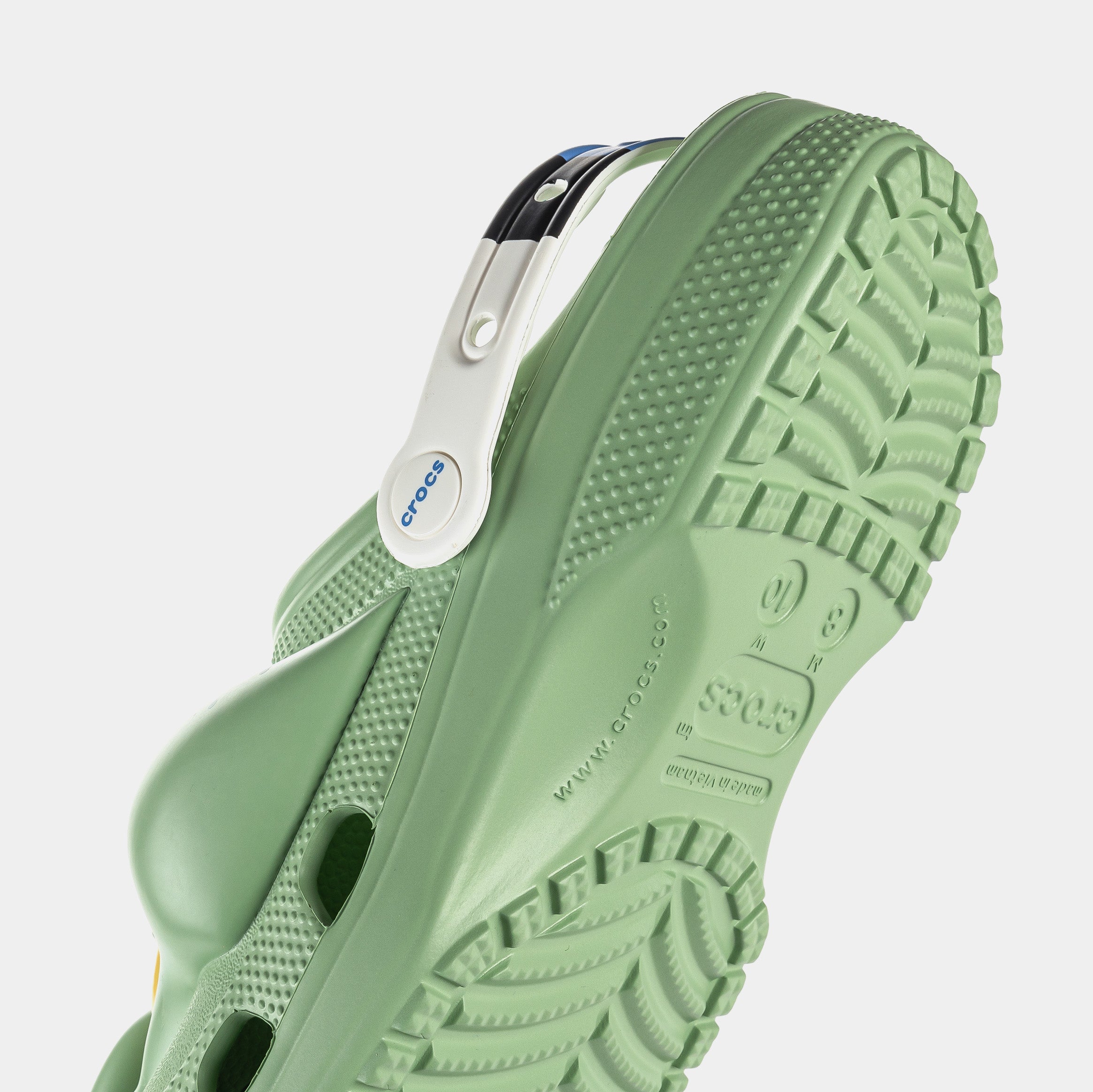 Squidward Classic Clog Mens Sandals (Blue/Green) - Image 6