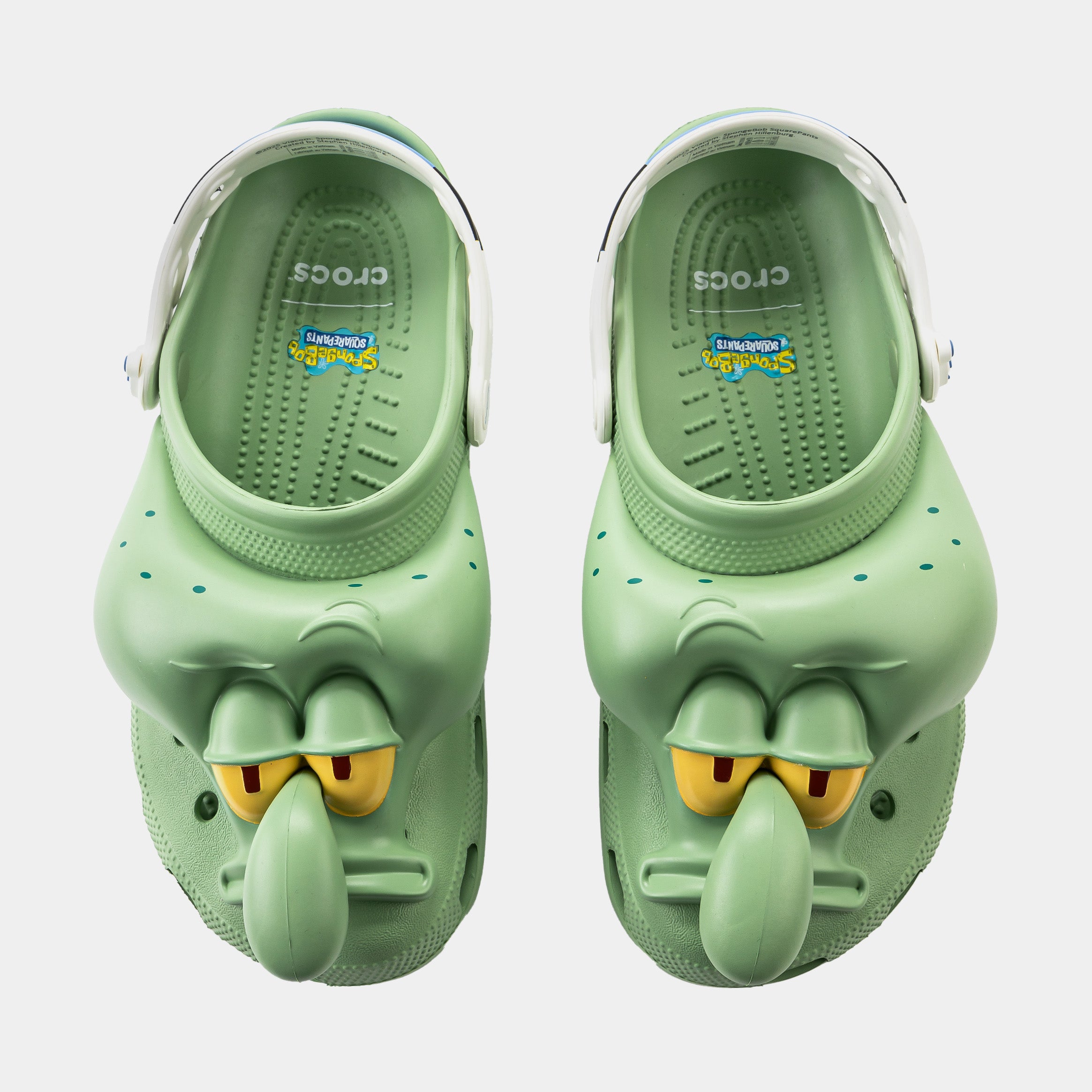 Squidward Classic Clog Mens Sandals (Blue/Green) - Image 2