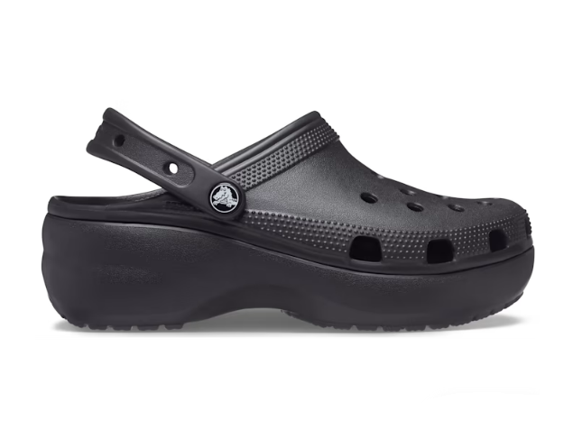 Crocs Unisex Classic Platform Clog - Black
