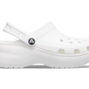 Crocs Unisex Classic Platform Clog - White