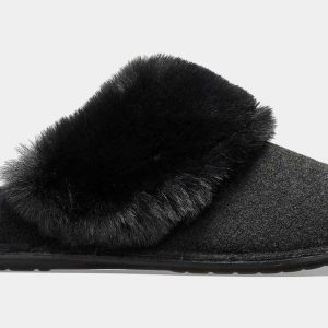 Classic Luxe Slipper Mens Sandals (Black)