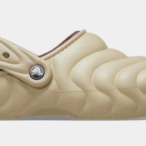 Classic Lined Overpuffed Clog Mens Sandals (Beige) Final Sale