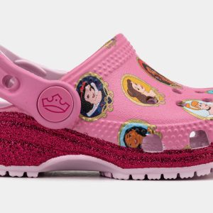 Disney Princess Classic Clog Infant Toddler Sandals (Soft Pink)