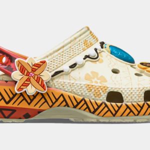 Disney Moana Classic Clog Preschool/Grade School Sandals (Beige/Orange)