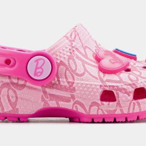Mattel Barbie Classic Clog Infant Toddler Sandals (Pink)