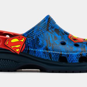 Superman Classic Clog Preschool/Grade School Sandals (Blue/Red)
