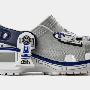 Star Wars R2-D2 Classic Clog Infant Toddler Lifestyle Sandals (White/Blue/Light Grey)