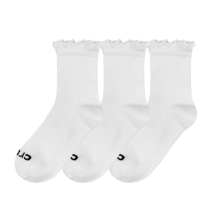 CrocsSocks Ruffle Ankle 3 PK