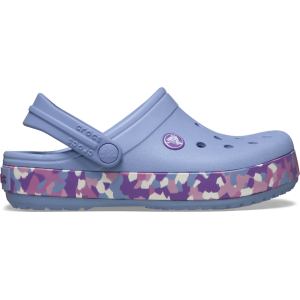 Kids' Crocband Glow Confetti Band Clog