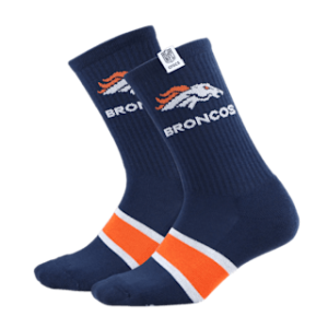 NFL Denver Broncos Crocs Socks