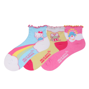 Kidsﾡﾯ Sanrio? Crocs Socks 3 Pack