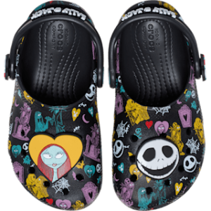 Toddlersᄀᆵ Disney Tim Burton's The Nightmare Before Christmas Jack and Sally Classic Clog