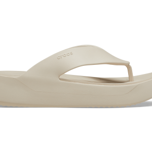 Crocs Unisex Getaway Platform Flip Flop - Stucco