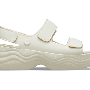 Crocs Unisex Skyline Sandal - Bone