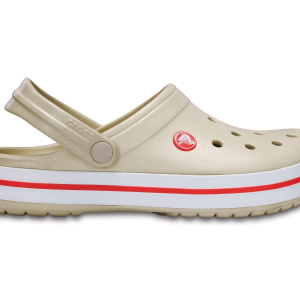 Crocs Unisex Crocband Clog - Stucco / Melon
