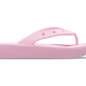 Crocs Unisex Classic Platform Flip Flop - Flamingo Pink