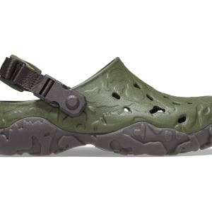 Crocs Unisex All Terrain Atlas Clog - Army Green / Espresso