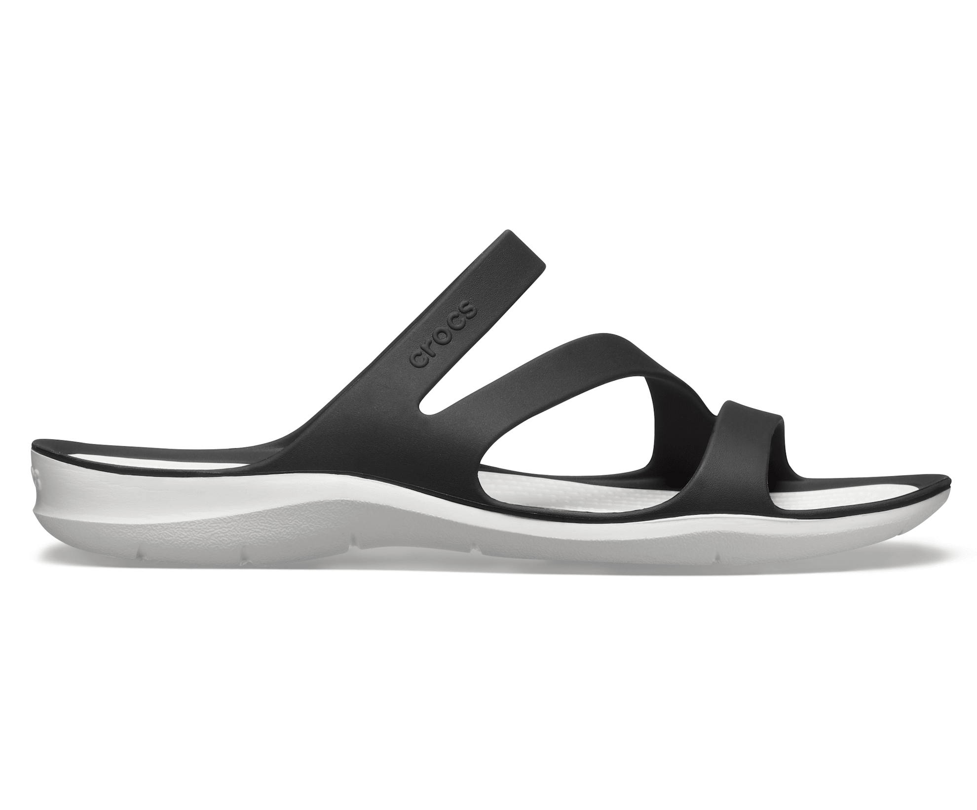 CROCS Swiftwater Sandal - Black / White