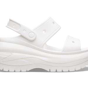 Crocs Unisex Mega Crush Sandal - White