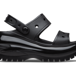Crocs Unisex Mega Crush Sandal - Black