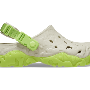 Crocs Unisex All Terrain Atlas Clog - Bone / Lime
